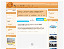 Tablet Screenshot of percusion.org